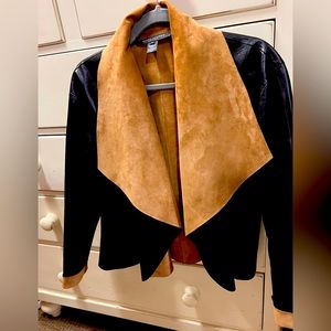 Ralph Lauren lambskin shawl collar jacket